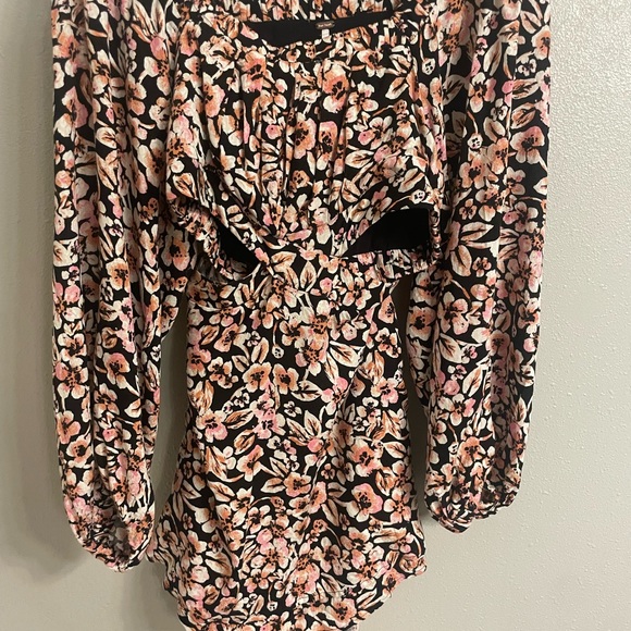 Free People - Jael Printed Mini Dress- never worn - Picture 4 of 4